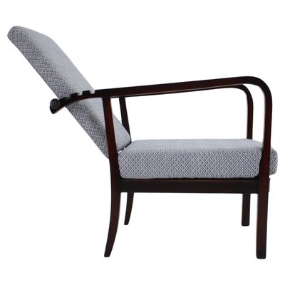 Beech Adjustable Armchair, Czechoslovakia, 1960s-TZ-1724416