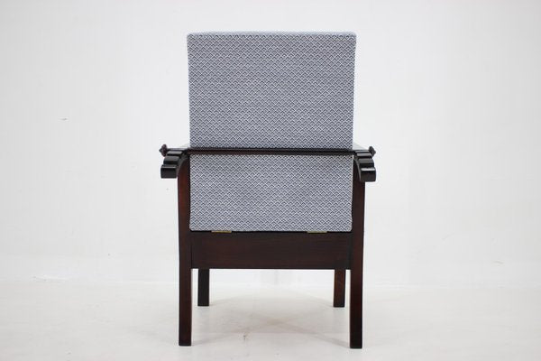 Beech Adjustable Armchair, Czechoslovakia, 1960s-TZ-1724416