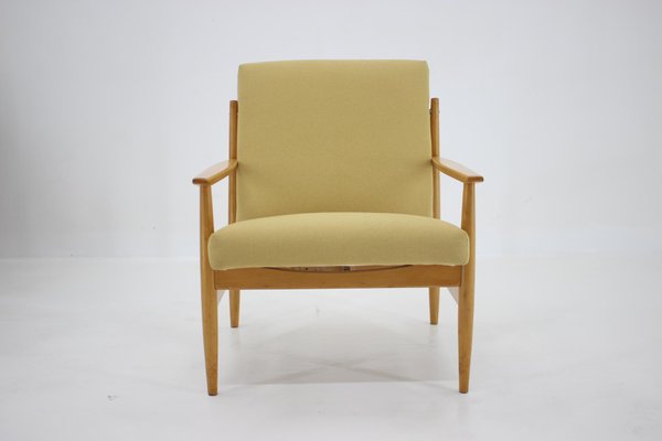 Beech Armchair, Czechoslovakia, 1960s-TZ-996006