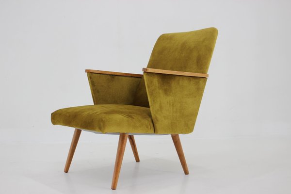 Beech Armchair, Czechoslovakia, 1960s-TZ-1361467