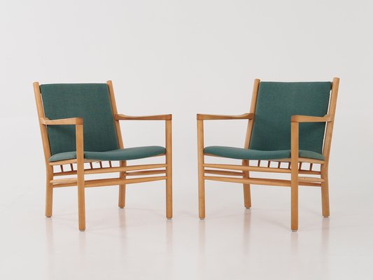 Beech Armchair, Danish Design, 1970s, Designer: Erik Ole Jørgensen, Manufacture: Tarm Chairs & Furniture Factory-VND-1686855