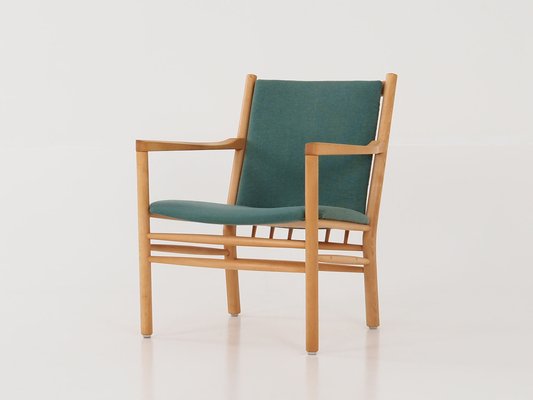 Beech Armchair, Danish Design, 1970s, Designer: Erik Ole Jørgensen, Manufacture: Tarm Chairs & Furniture Factory-VND-1686855