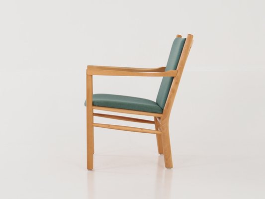 Beech Armchair, Danish Design, 1970s, Designer: Erik Ole Jørgensen, Manufacture: Tarm Chairs & Furniture Factory-VND-1686855