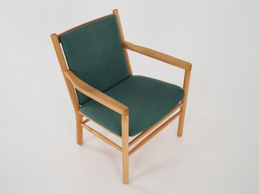 Beech Armchair, Danish Design, 1970s, Designer: Erik Ole Jørgensen, Manufacture: Tarm Chairs & Furniture Factory-VND-1686855