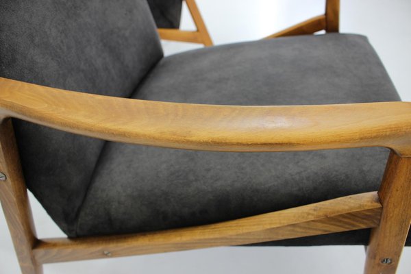 Beech Armchairs, Czechoslovakia, 1960s-TZ-1364717