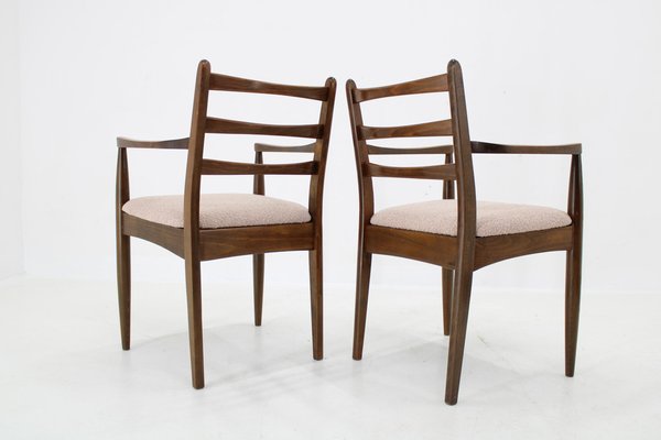 Beech Armchairs, Former Czechoslovkia, Set of 2-TZ-1789488