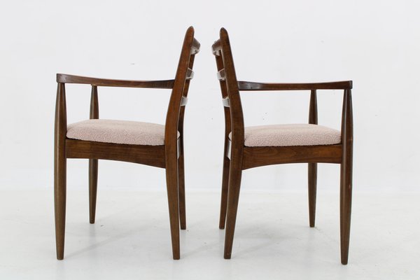 Beech Armchairs, Former Czechoslovkia, Set of 2-TZ-1789488