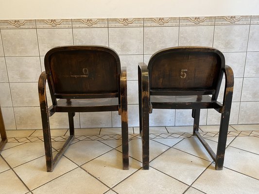 Beech Armchairs from Tatra, Czech Republic, 1930s, Set of 2-CZ-1789307