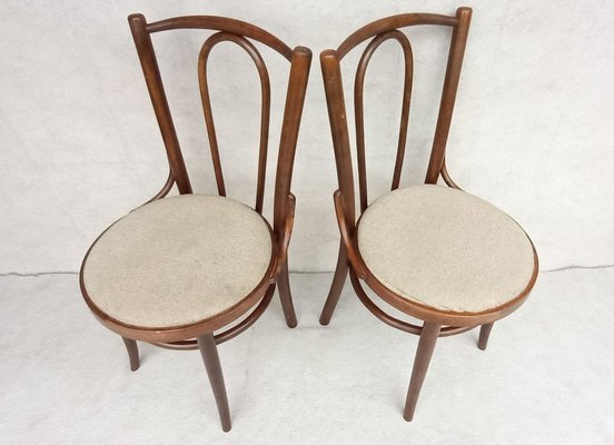 Beech Bentwood Chairs from Tatra, 1960s, Set of 2-VIC-1816033