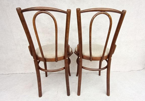 Beech Bentwood Chairs from Tatra, 1960s, Set of 2-VIC-1816033