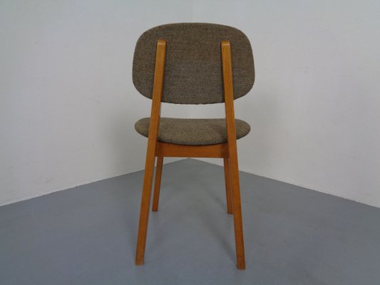 Beech Chair & Stool, 1960s, Set of 2-RDW-839616