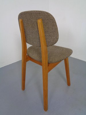 Beech Chair & Stool, 1960s, Set of 2-RDW-839616