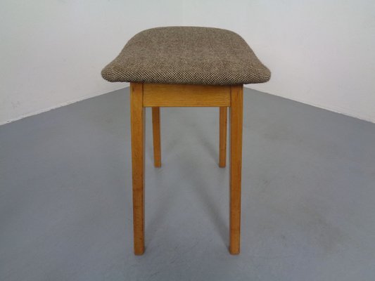 Beech Chair & Stool, 1960s, Set of 2-RDW-839616