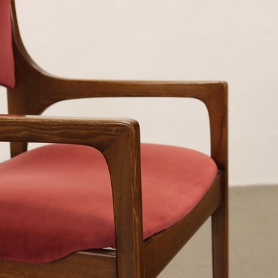 Beech Chair with Armrests, 1960s-VMM-1292313