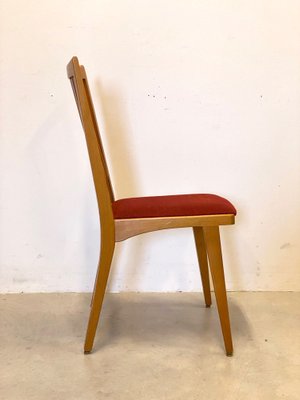 Beech Chairs, 1960s, Set of 4-NPC-1229204