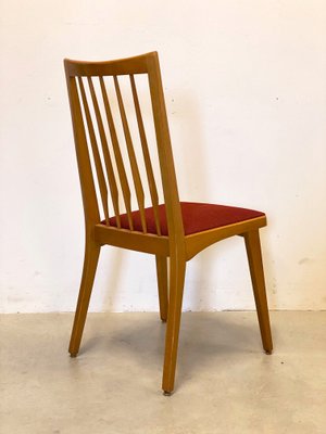 Beech Chairs, 1960s, Set of 4-NPC-1229204