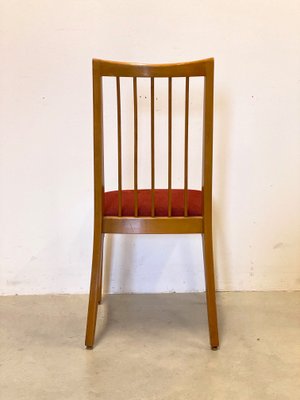 Beech Chairs, 1960s, Set of 4-NPC-1229204