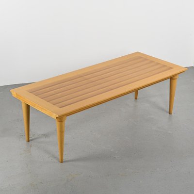 Beech Dining Table from Driade, 1980s-GJR-1696720