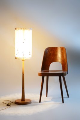 Beech Floor Lamp, 1950s-WHY-988057