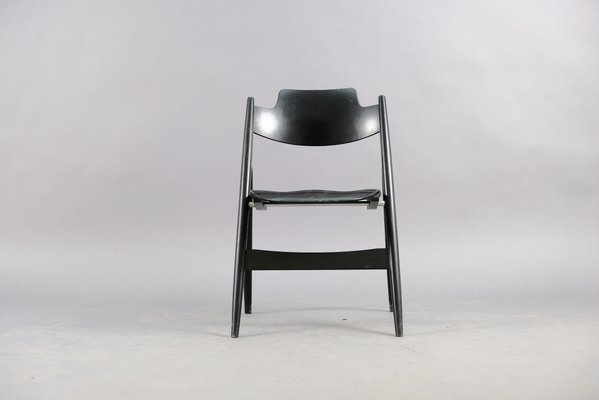 Beech Model SE18 Folding Chair by Egon Eiermann for Wilde+Spieth, 1960s-CIP-638926