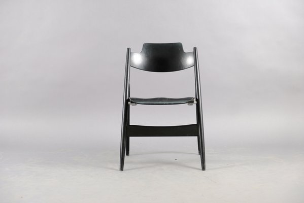 Beech Model SE18 Folding Chair by Egon Eiermann for Wilde+Spieth, 1960s-CIP-638926