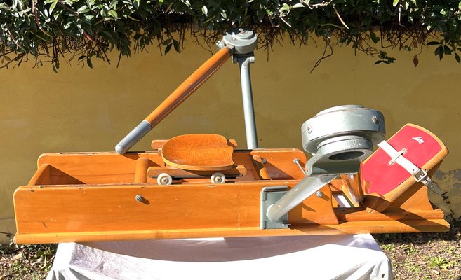 Beech Rowing Machine from Lamborghini, 1940s-AAR-1751925