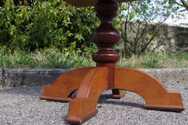 Beech Swivel Bookcase, 1950s-KNM-888173