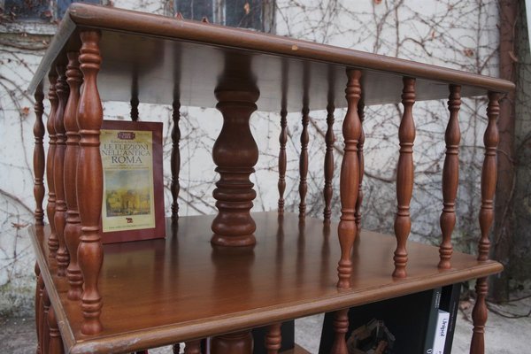 Beech Swivel Bookcase, 1950s-KNM-888173