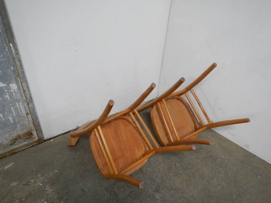 Beechwood Chair, 1950s, Set of 2-WWQ-1361223