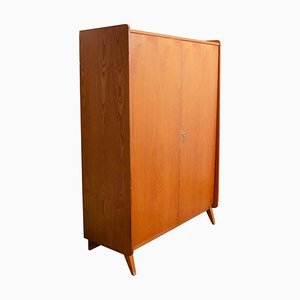 Beechwood Wardrobe by František Jirák for Tatra Furniture, 1960s-HXT-1774141