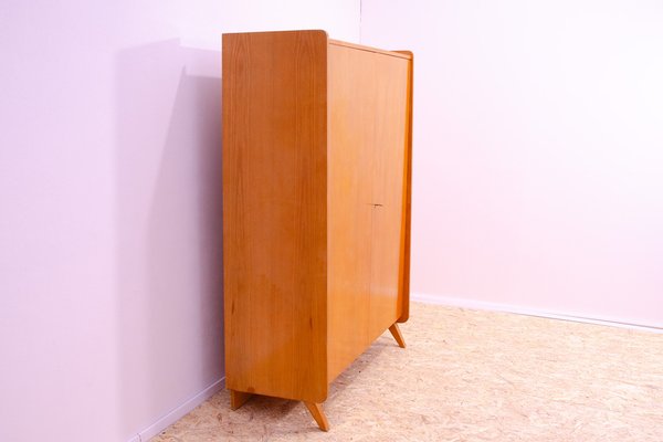 Beechwood Wardrobe by František Jirák for Tatra Nábytok, 1960s-HXT-1820709