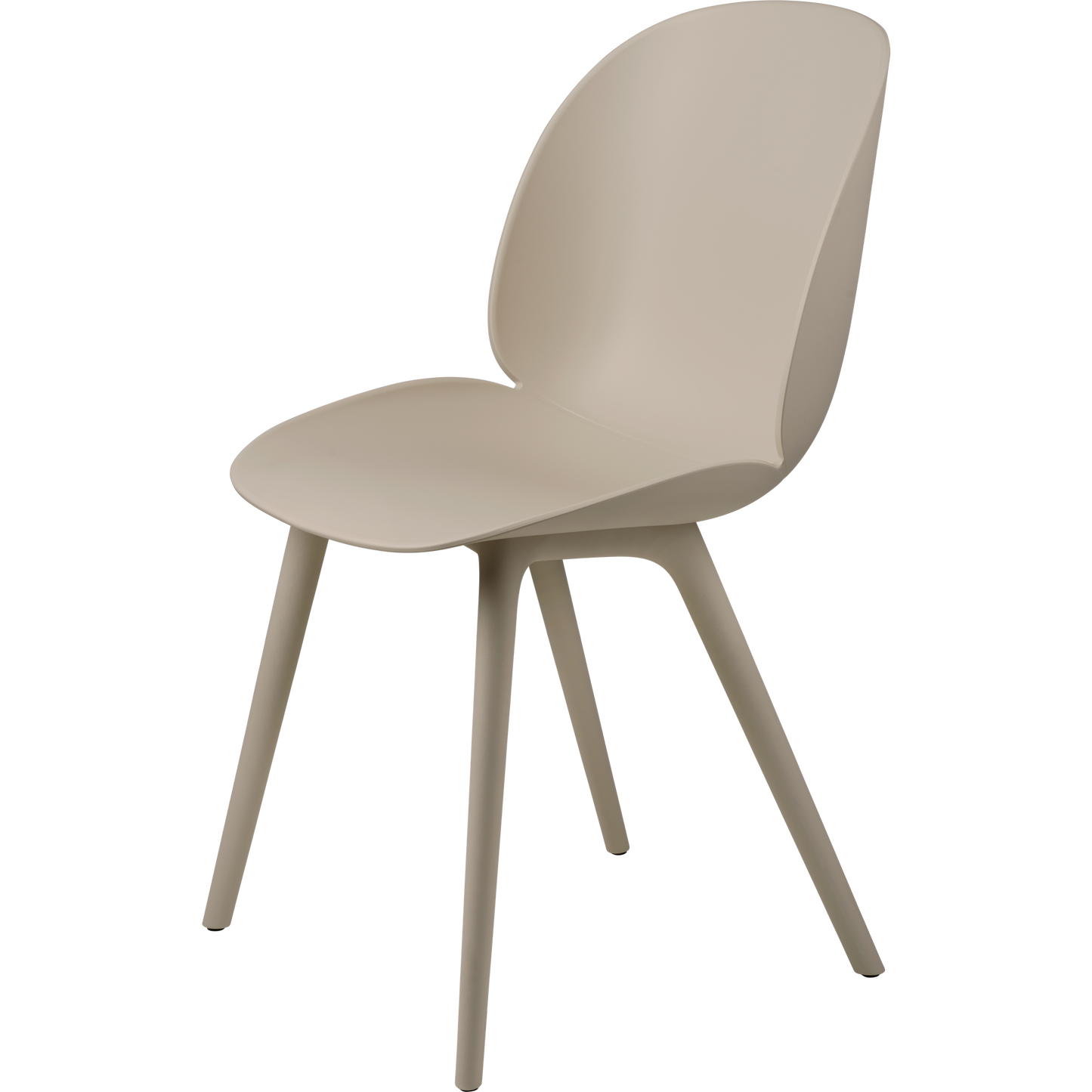 Beetle Outdoor Dining Chair Plastic by GUBI #Beige