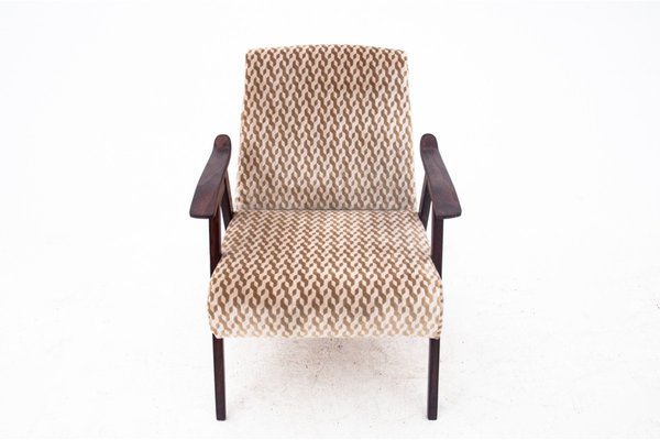 Beige Armchair, Poland, 1960s-BXB-1374861