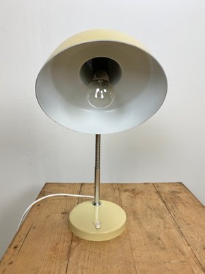 Beige Gooseneck Table Lamp, 1960s-CGF-666098