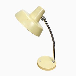 Beige Gooseneck Table Lamp, 1960s-CGF-666098