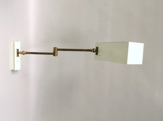 Beige Kubus Wall Lights by Max Bietenholz for Bünte & Remmler, 1960s, Set of 2-EY-1029614