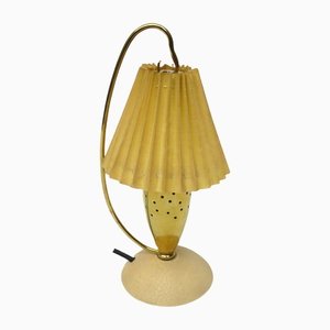 Beige Shrinkpack Table Lamp Lantern, 1950s-EY-1353186