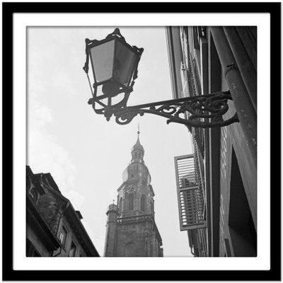 Belfry Heiliggeistkirche Church Heidelberg, Germany 1936, Printed 2021-DYV-990673