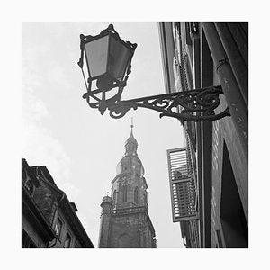 Belfry Heiliggeistkirche Church Heidelberg, Germany 1936, Printed 2021-DYV-990673