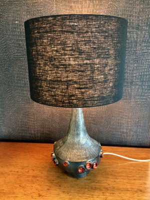 Belgian Art Pottery Table Lamp by Rogier Vandeweghe for Perignem, 1960s-RQV-822339