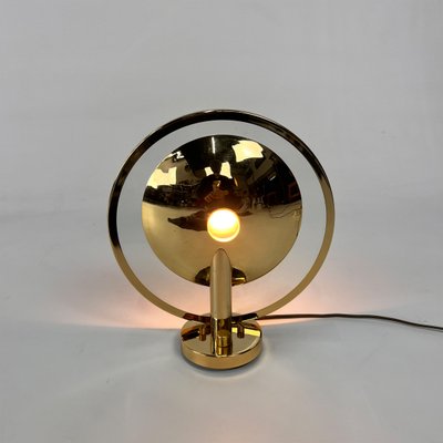 Belgian Brass and Glass Wall Lamp, 1970s-RMX-2019815