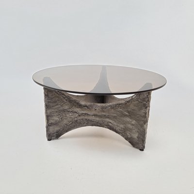 Belgian Brutalist Coffee Table, 1960s-QQA-1407274