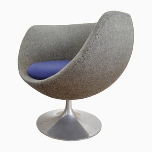 Belgian Bullet Luna Chair by Pierre Guariche for Meurop, 1960s-OV-1245155