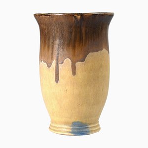 Belgian Ceramic Vase by Roger Guerin for Guerin, 1940s-GIW-742018