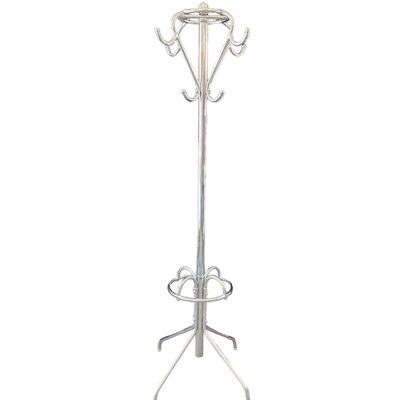 Belgian Chromed Coat Rack, 1950s-DX-1731725