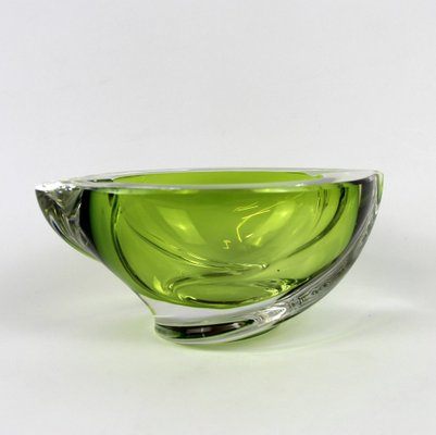 Belgian Crystal Vase from Val Saint Lambert, 1950s-NE-603923