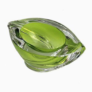 Belgian Crystal Vase from Val Saint Lambert, 1950s-NE-603923