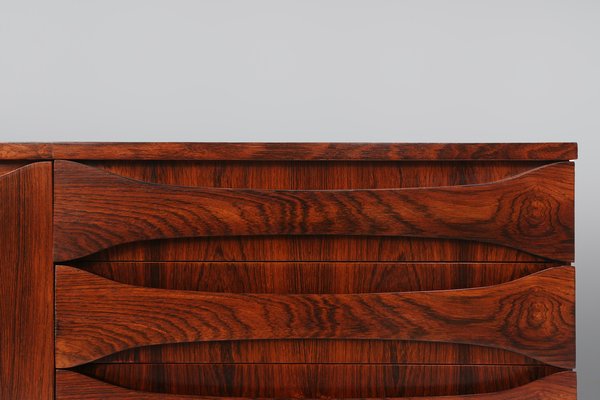 Belgian Mid-Century Rosewood Highboard, 1960s-YSY-1724987