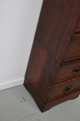 Belgian Oak Apothecary / Filing Cabinet, 1920s-XO-1696500