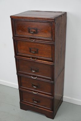 Belgian Oak Apothecary / Filing Cabinet, 1920s-XO-1696500